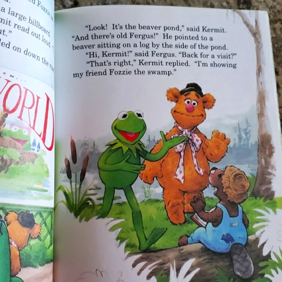 Children's Book: Kermit Save the Swamp! - Picture 4 of 4